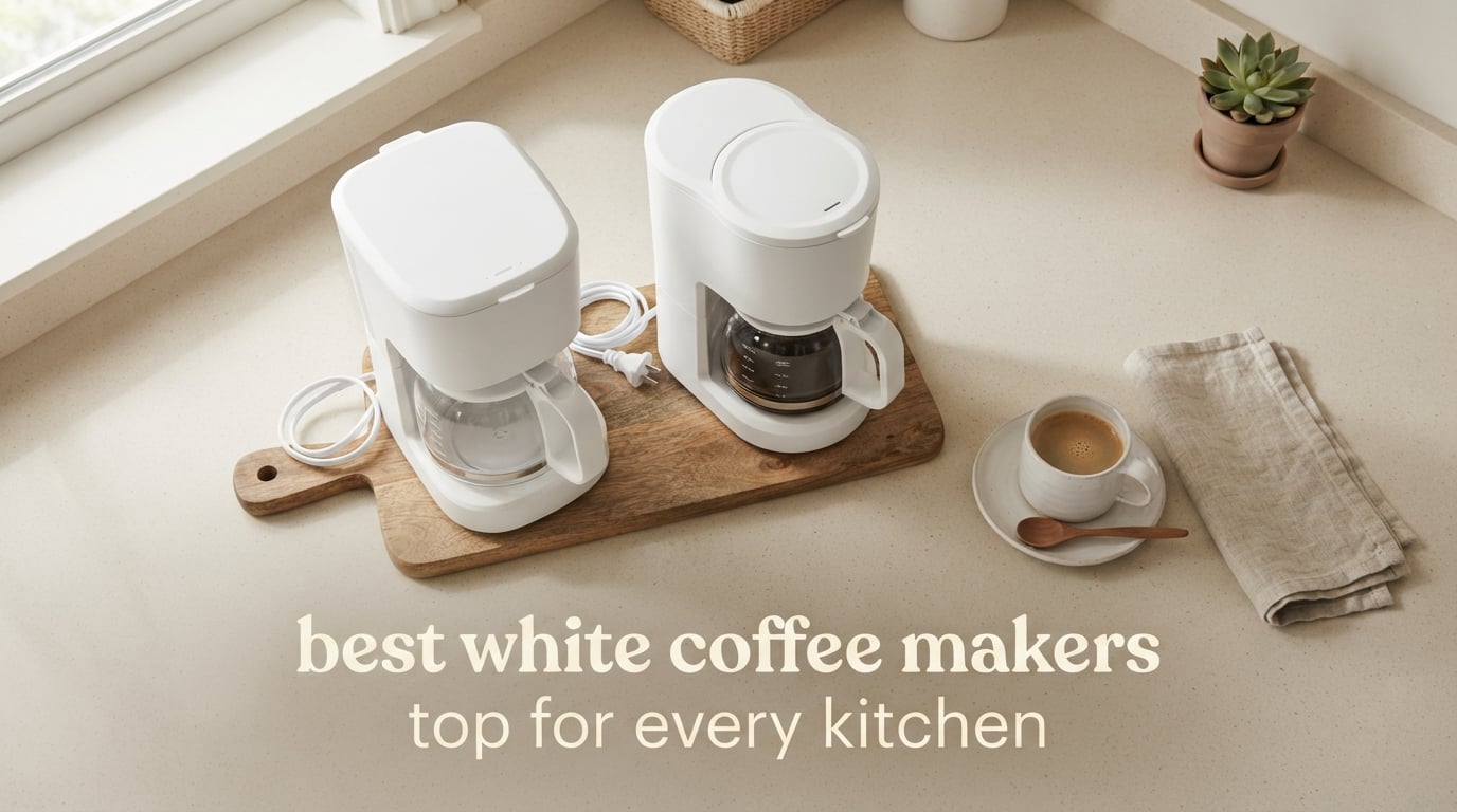 best white coffee makers top for every kitchen