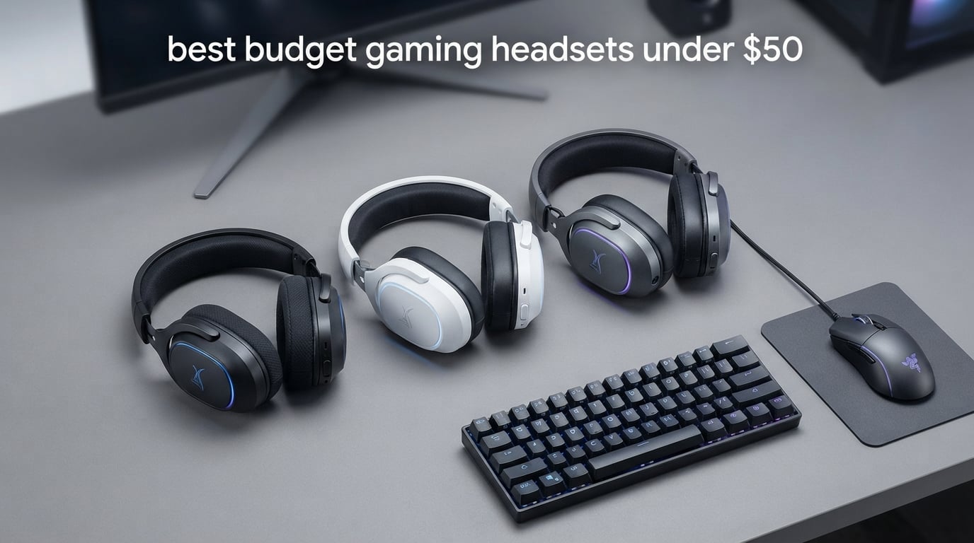 best budget gaming headsets under $50