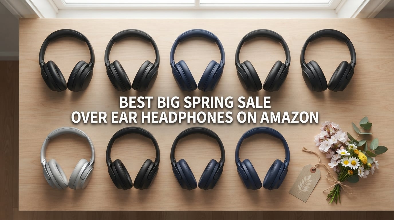 best big spring sale over ear headphones on amazon