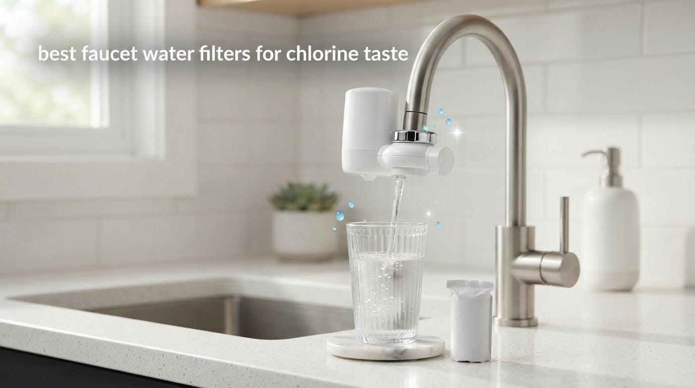best faucet water filters for chlorine taste