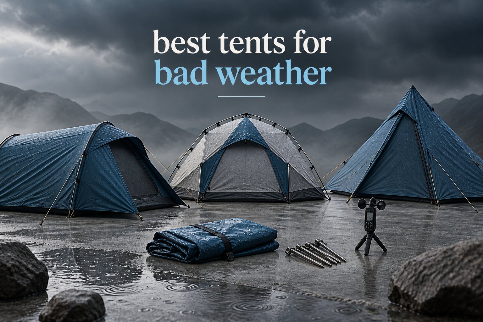 best tents for bad weather