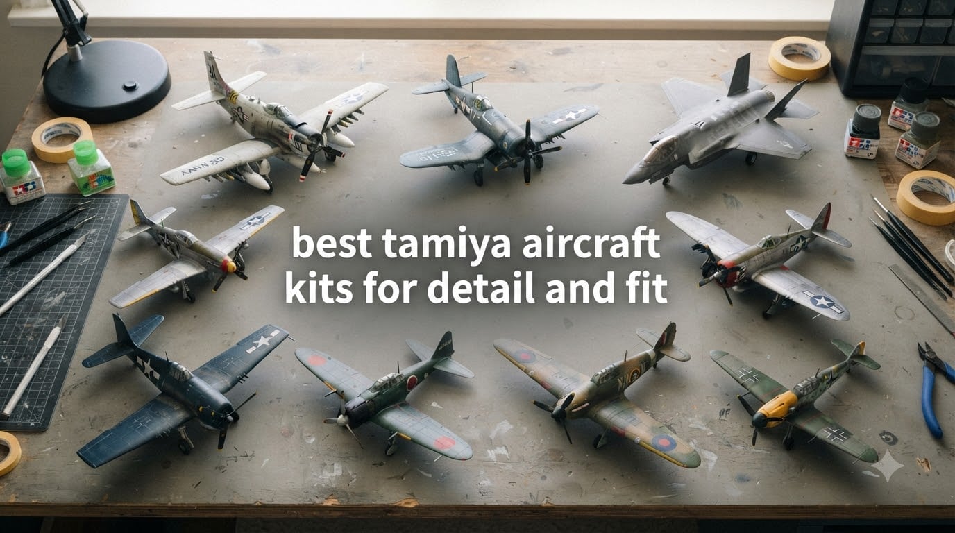 best tamiya aircraft model kits for detail and fit