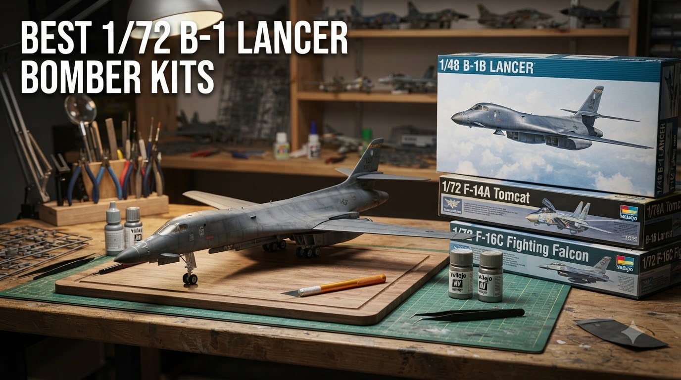 best 1/72 b 1 lancer bomber kits