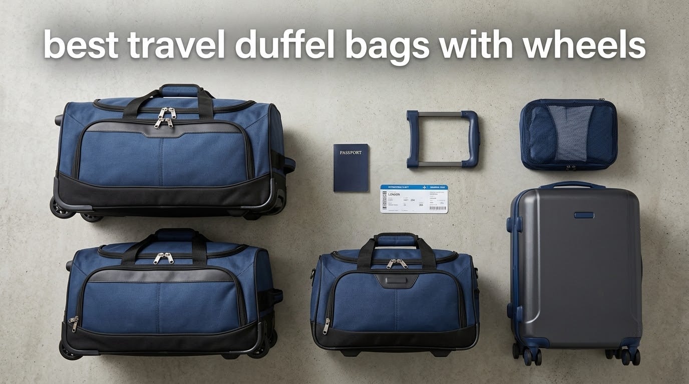 best travel duffel bags with wheels
