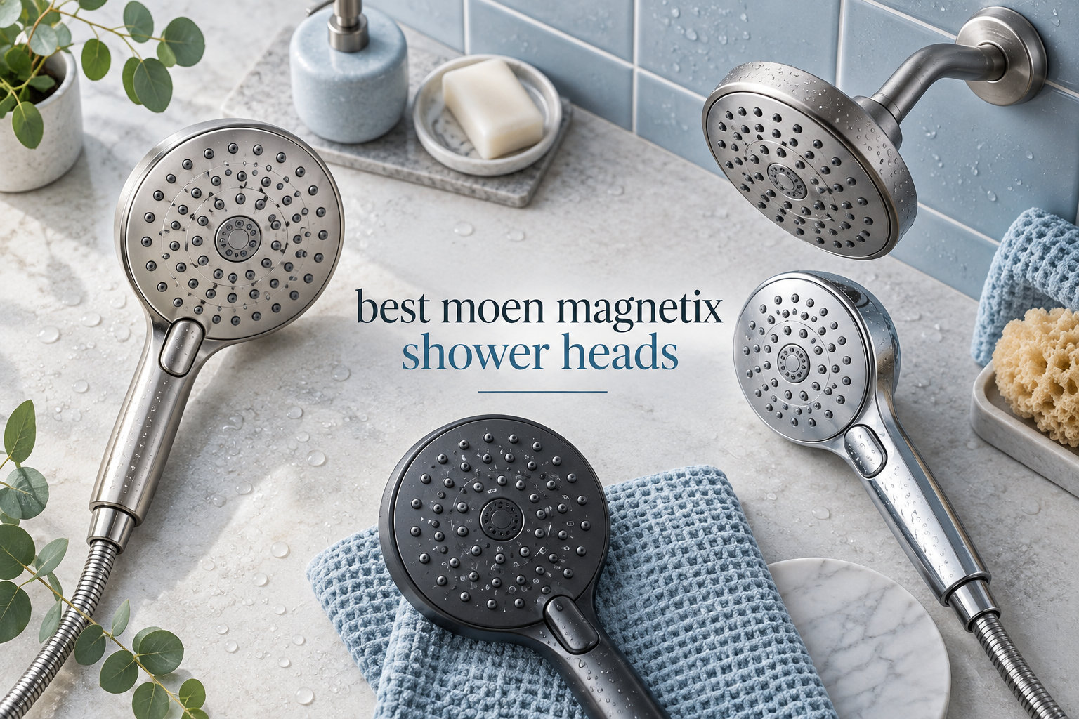 best moen magnetix shower heads