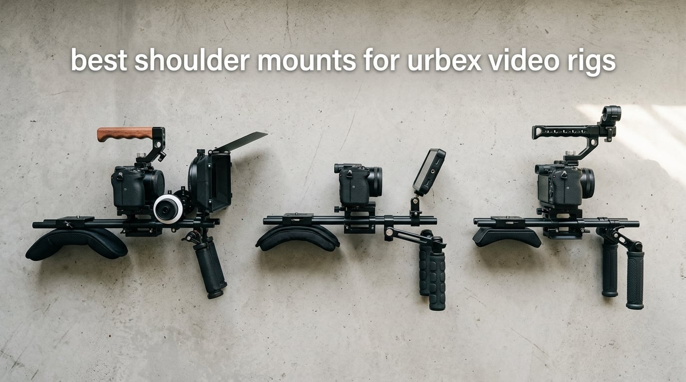 best shoulder mounts for urbex video rigs