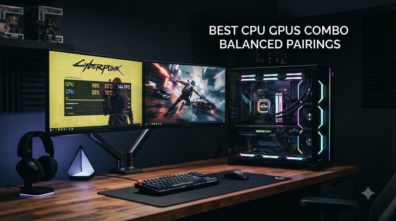 best cpu gpus combo balanced pairings