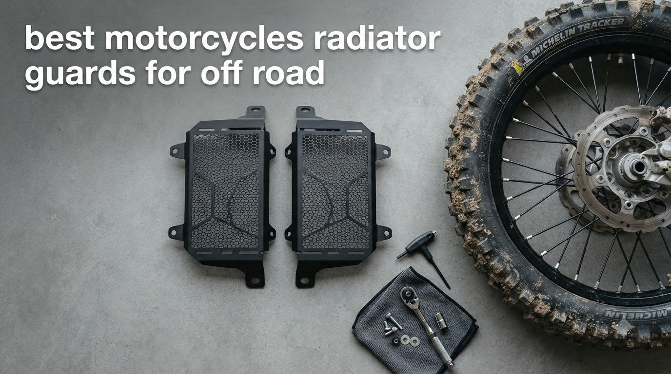 best motorcycles radiator guards for off road