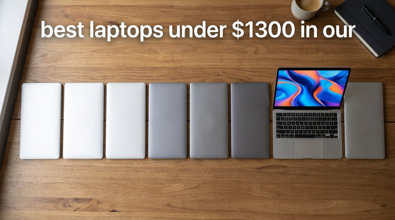 best laptops under $1300 in our