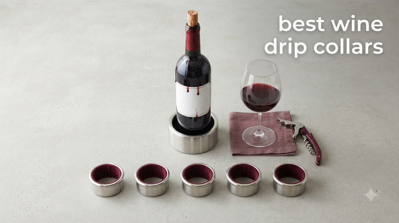 best wine drip collars