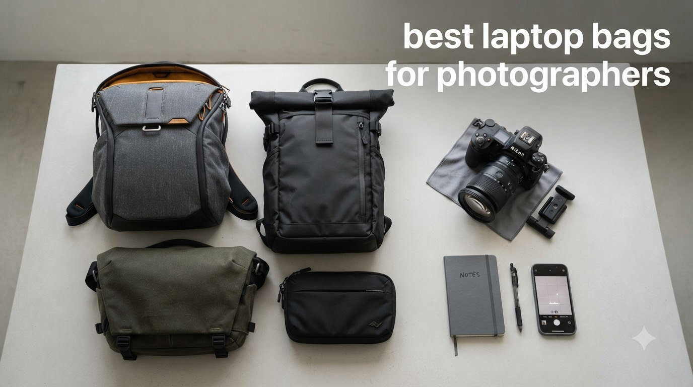 best laptop bags for photographers