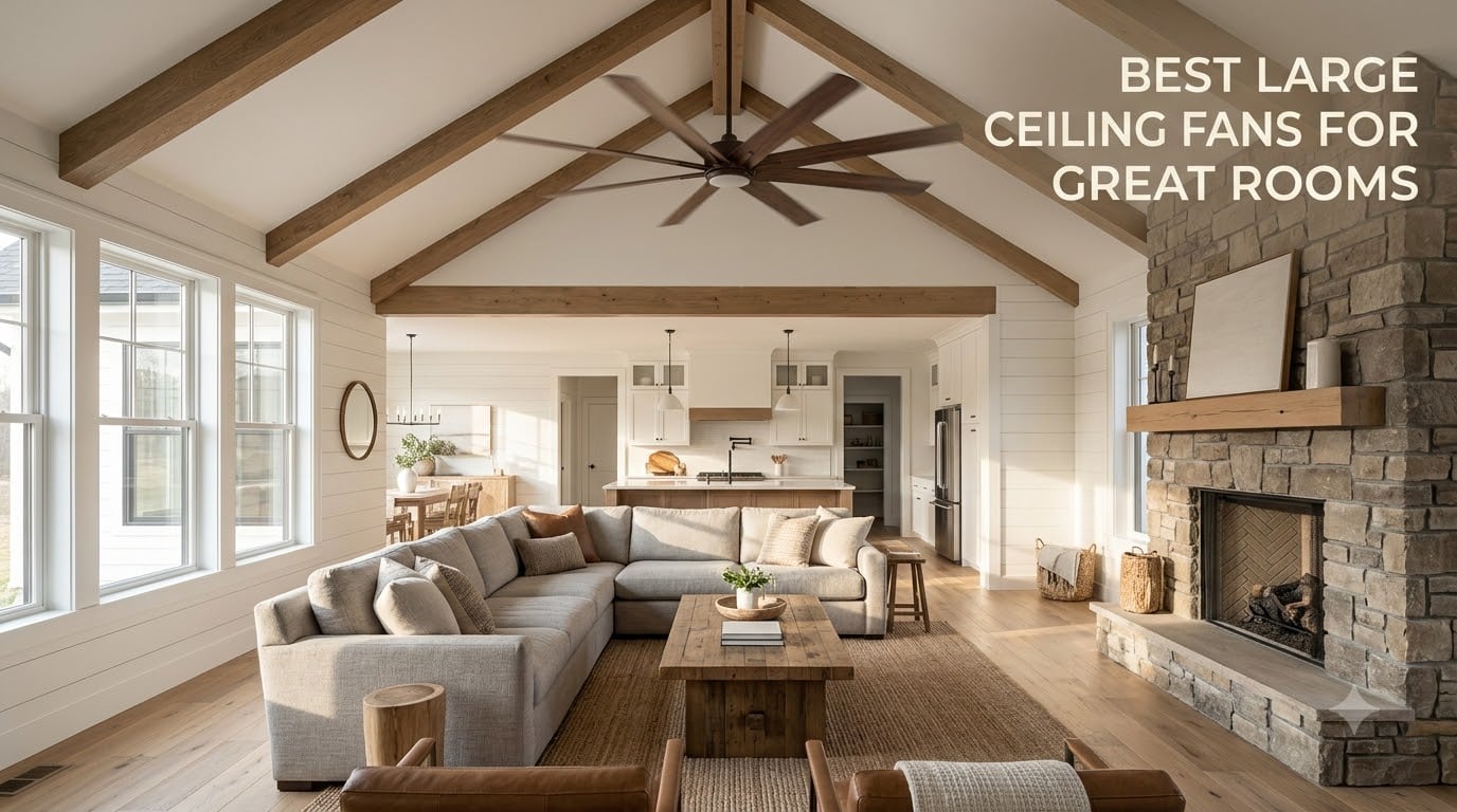 best large ceiling fans for great rooms