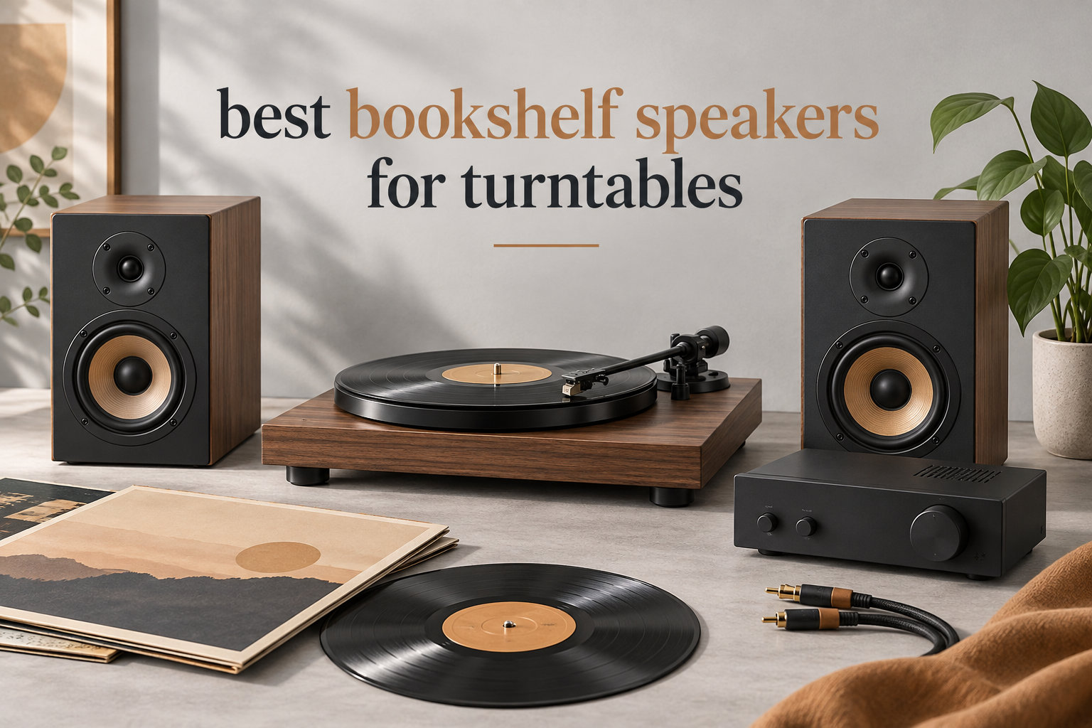 best bookshelf speakers for turntables