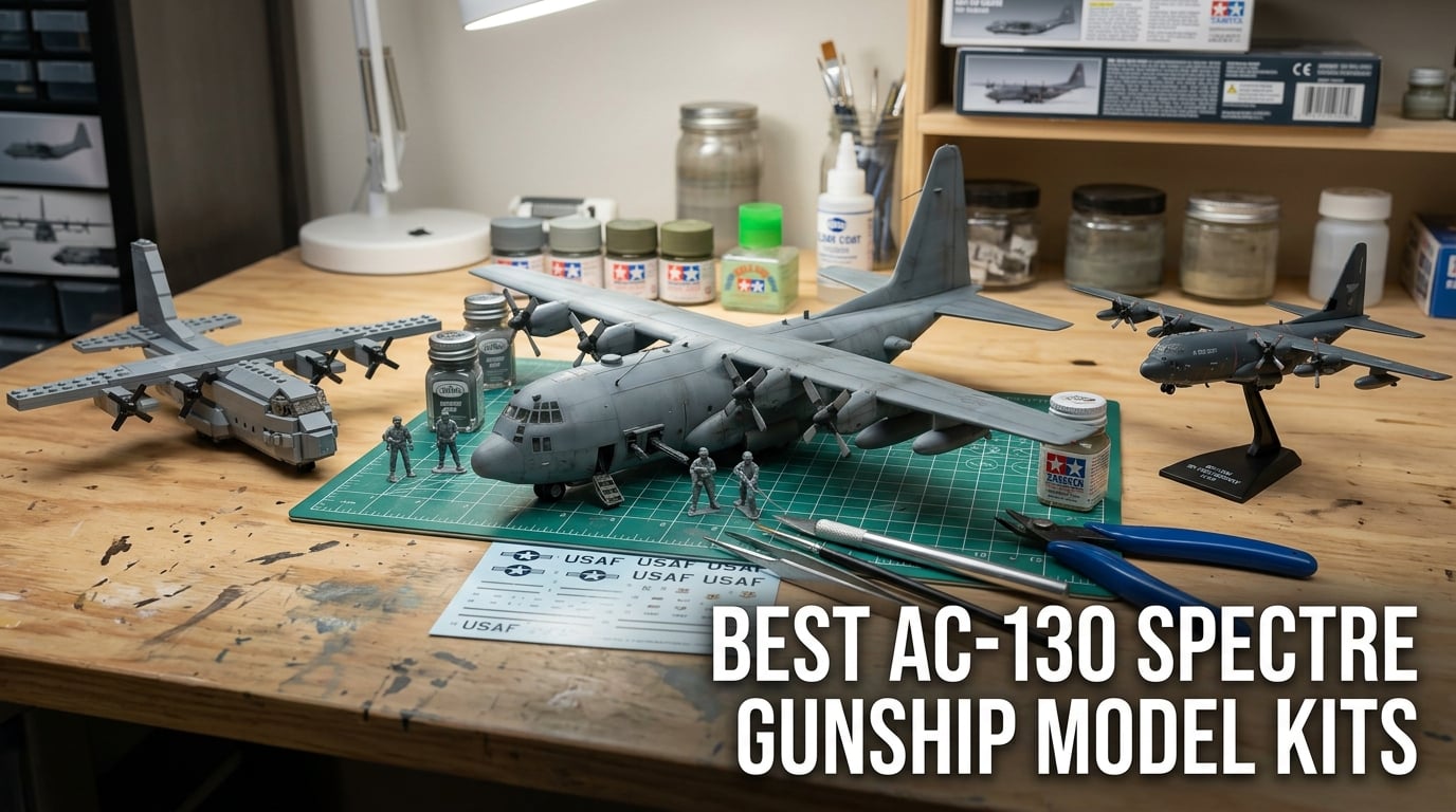 best ac 130 spectre gunship model kits