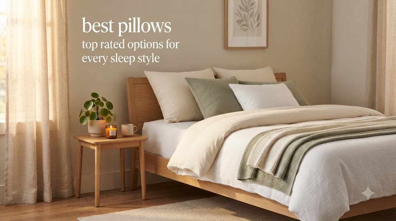 best pillows top rated options for every sleep style