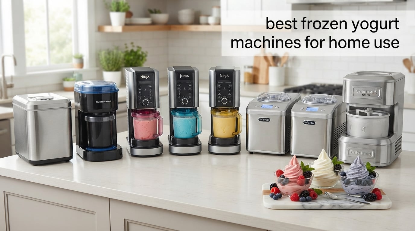 best frozen yogurt machines for home use