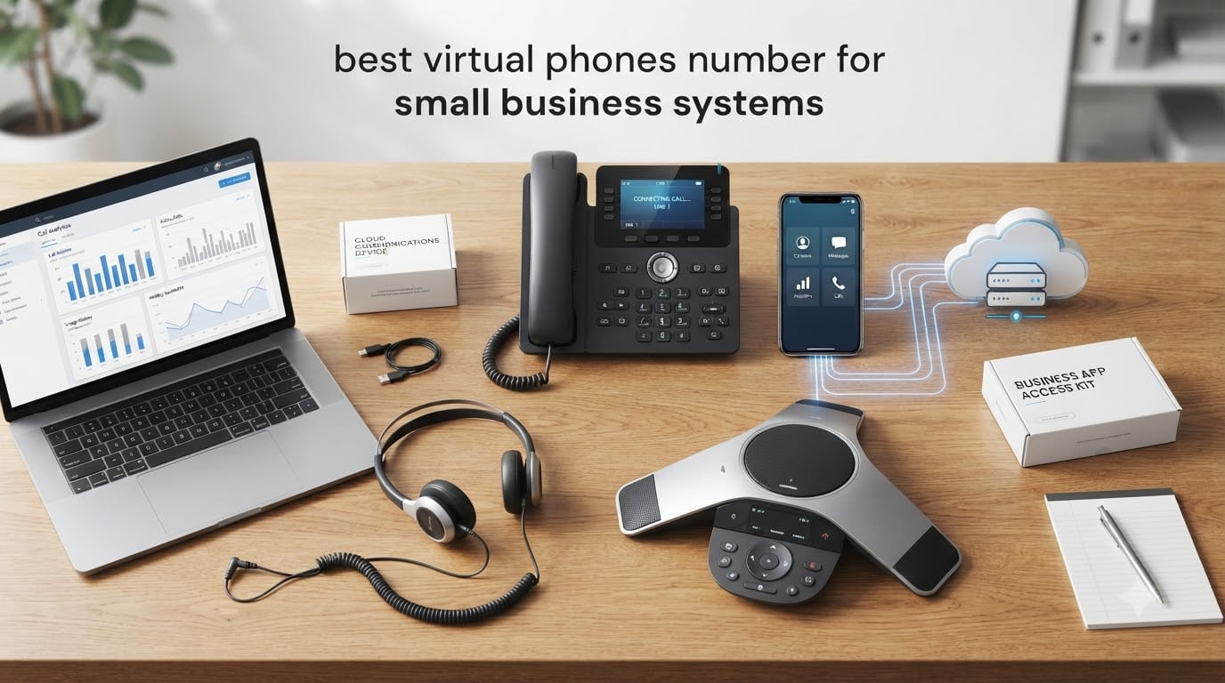 best virtual phones number for small business systems