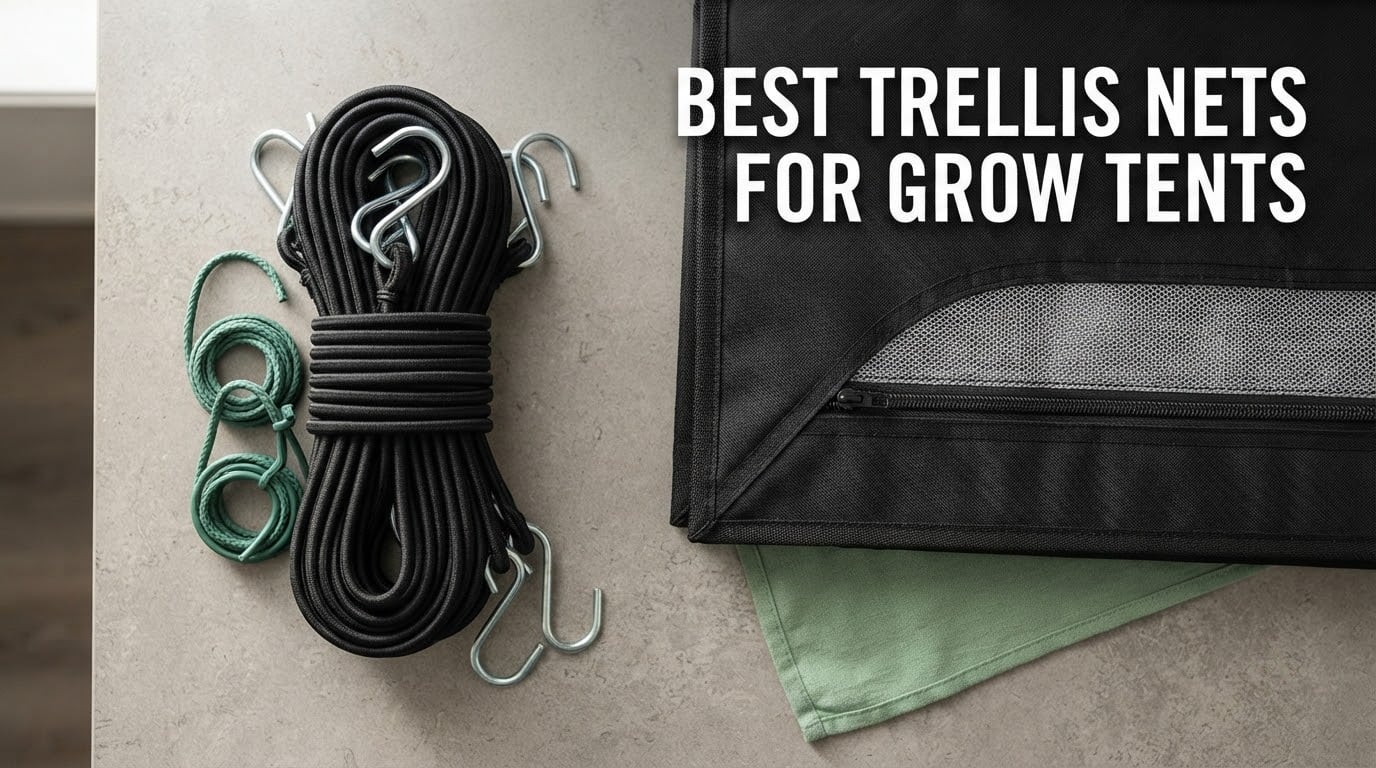 best trellis nets for grow tents