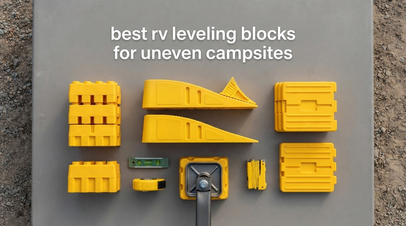 best rv leveling blocks for uneven campsites