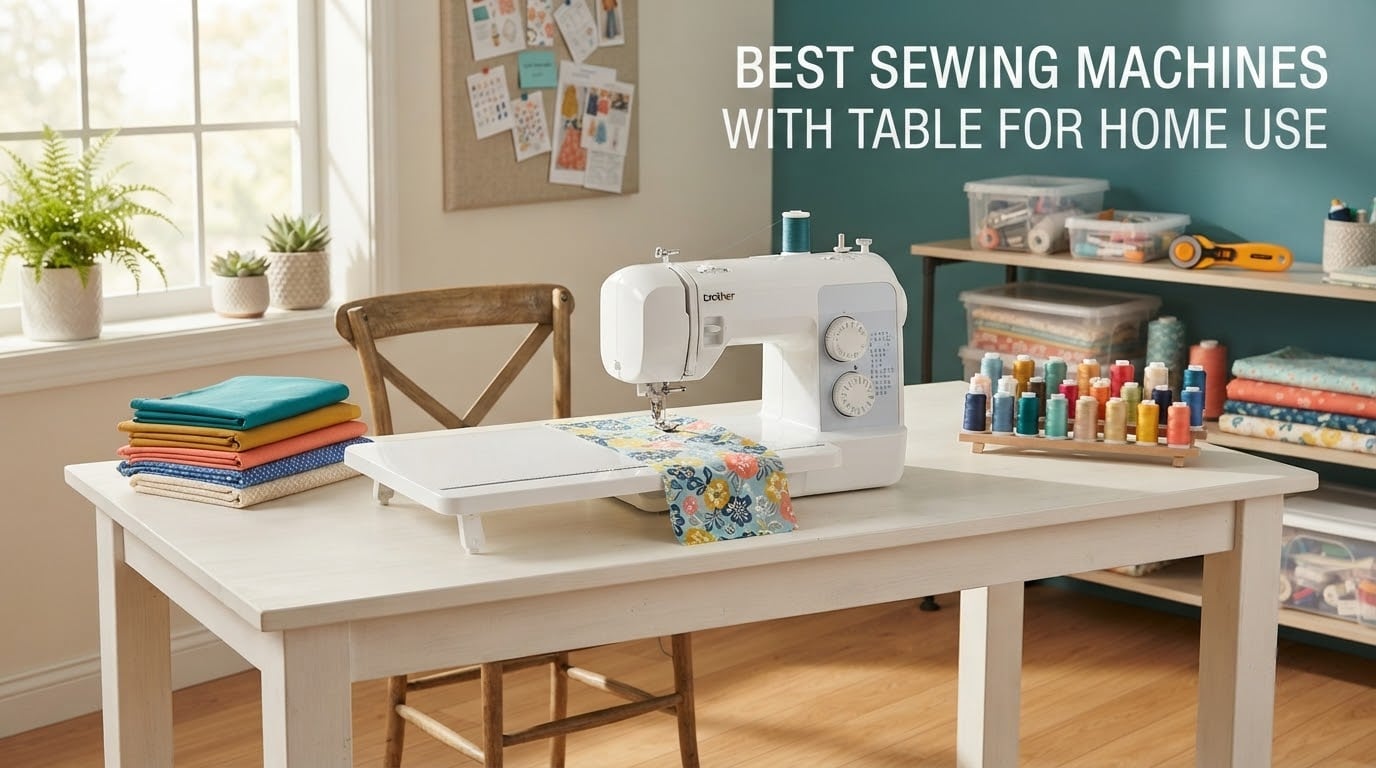 best sewing machines with table for home use