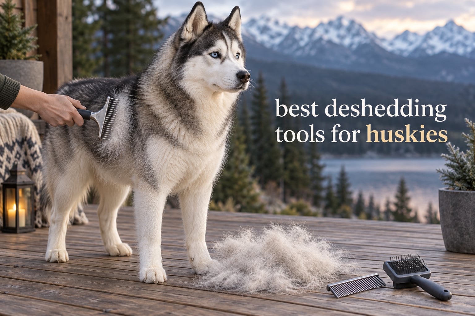 best deshedding tools for huskies
