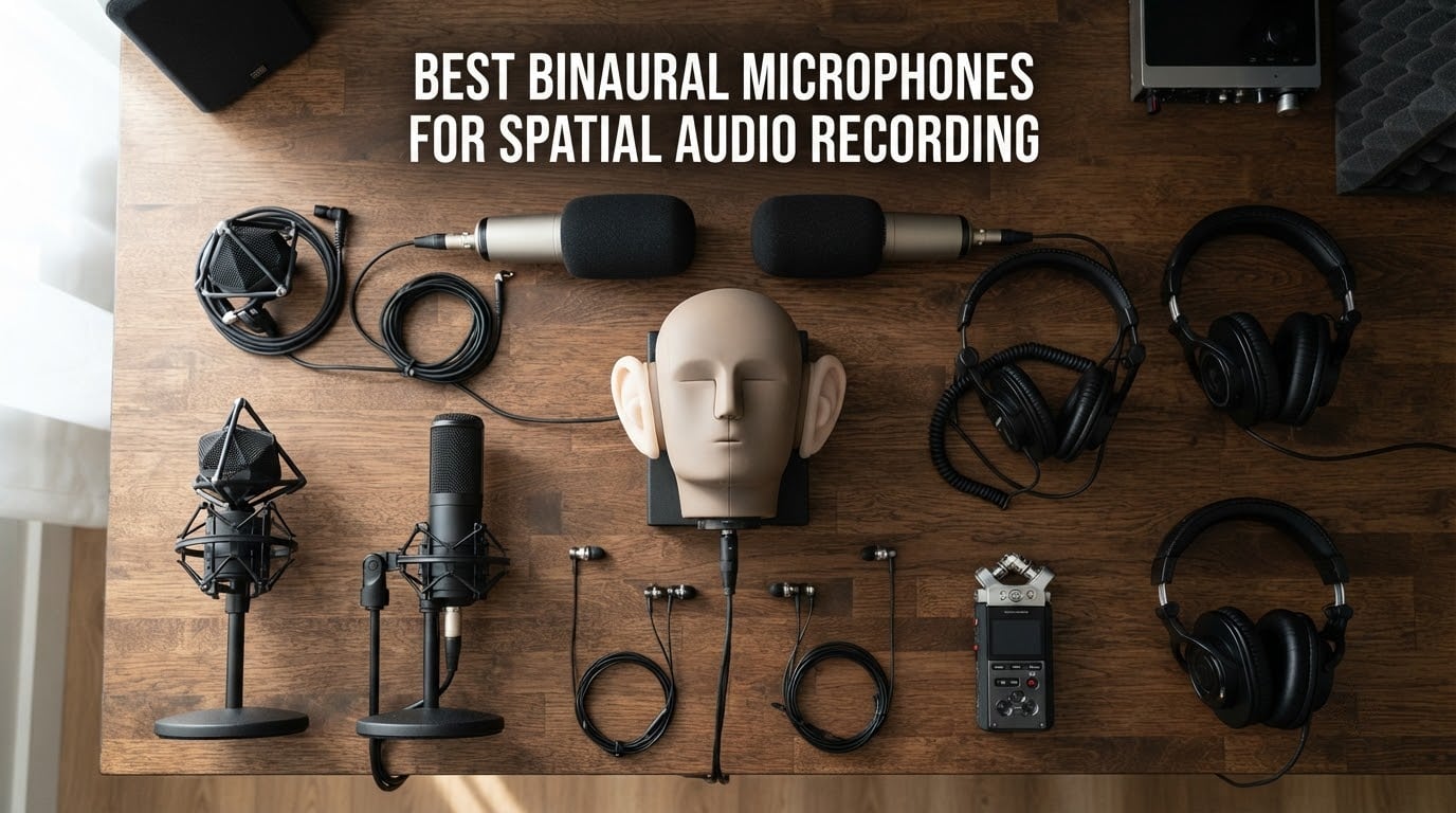 best binaural microphones for spatial audio recording