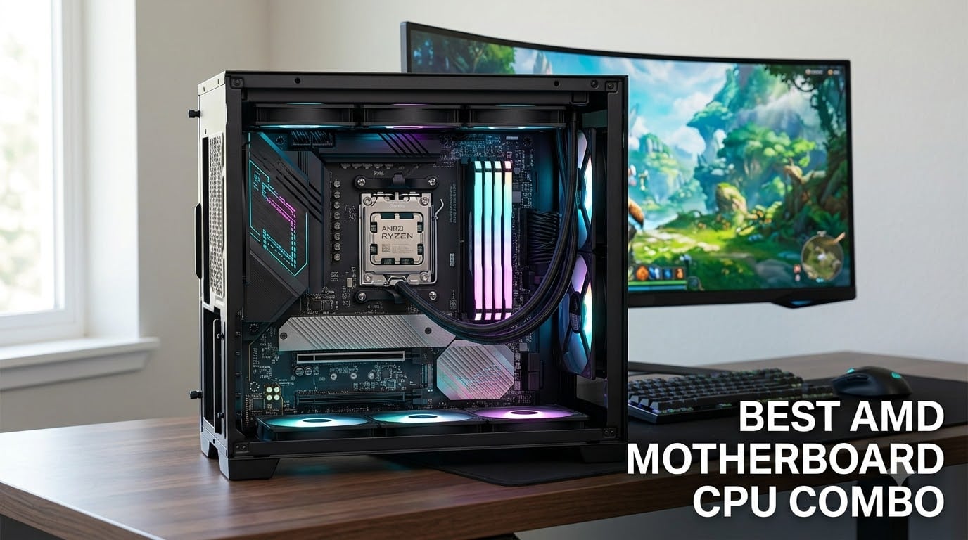best amd motherboard cpus combo