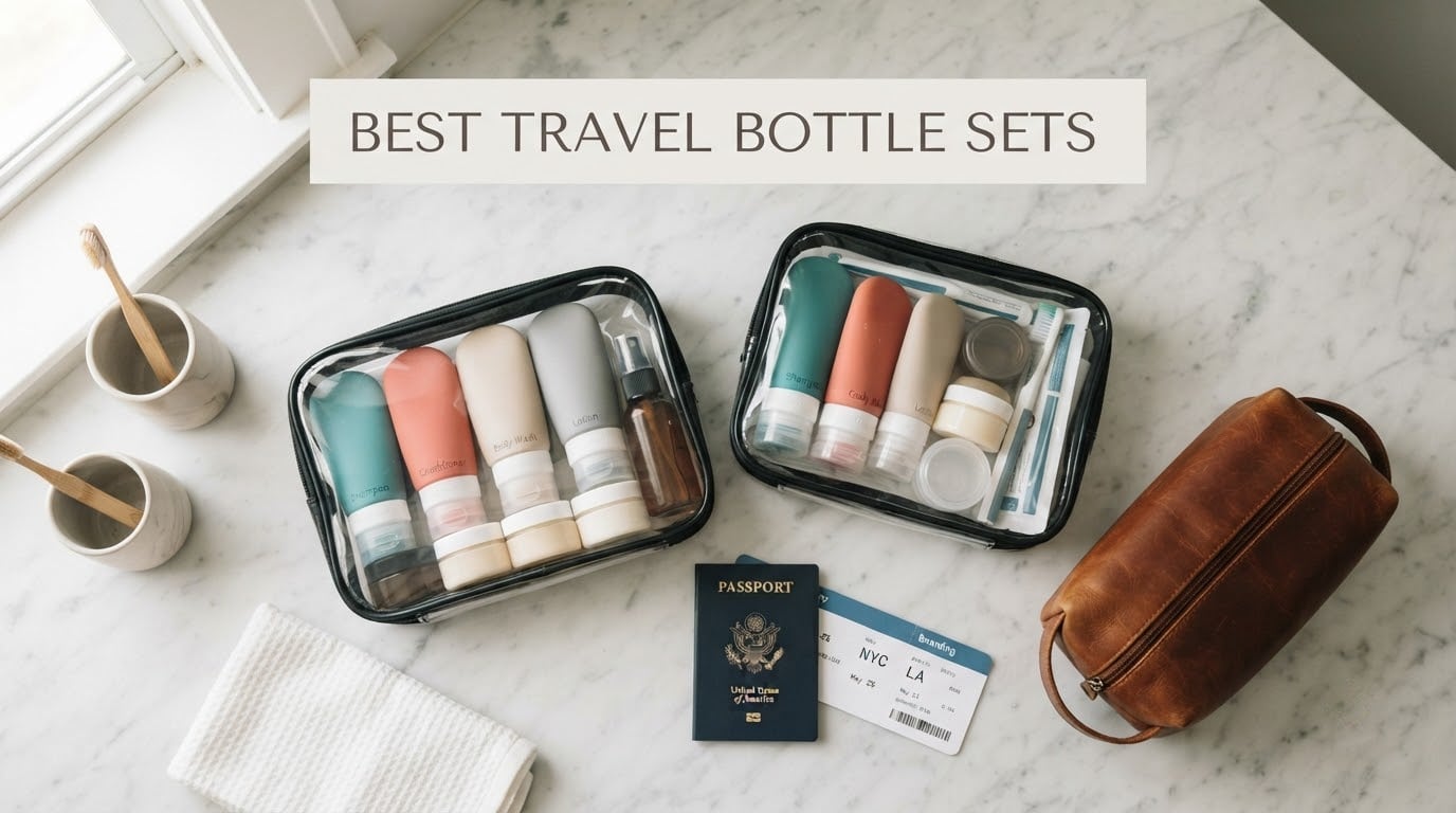 best travel bottle sets