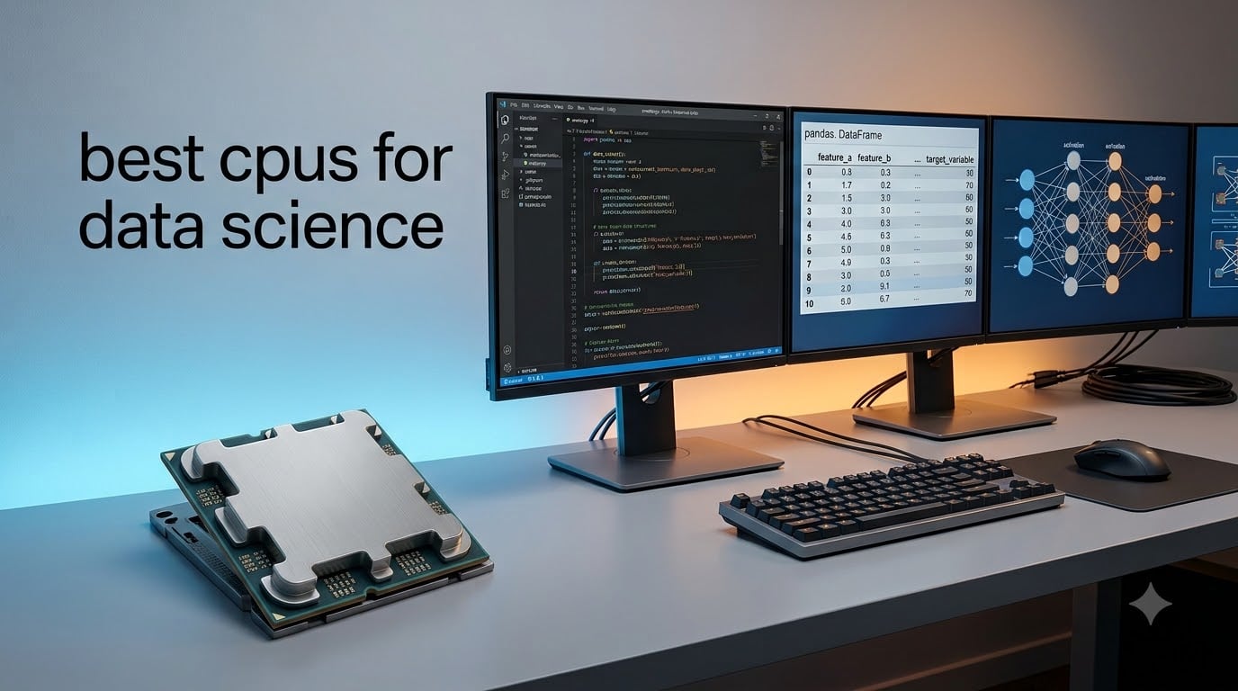 best cpus for data science