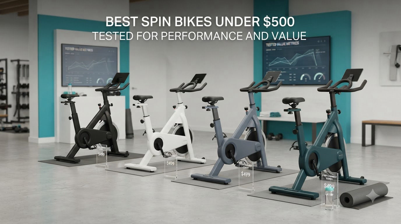 best spin bikes under $500 tested for performance and value