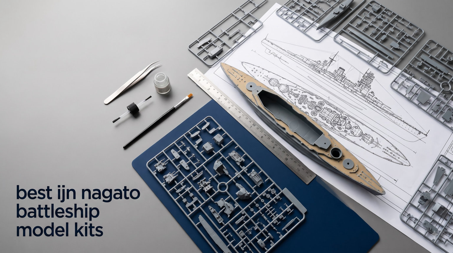 best ijn nagato battleship model kits
