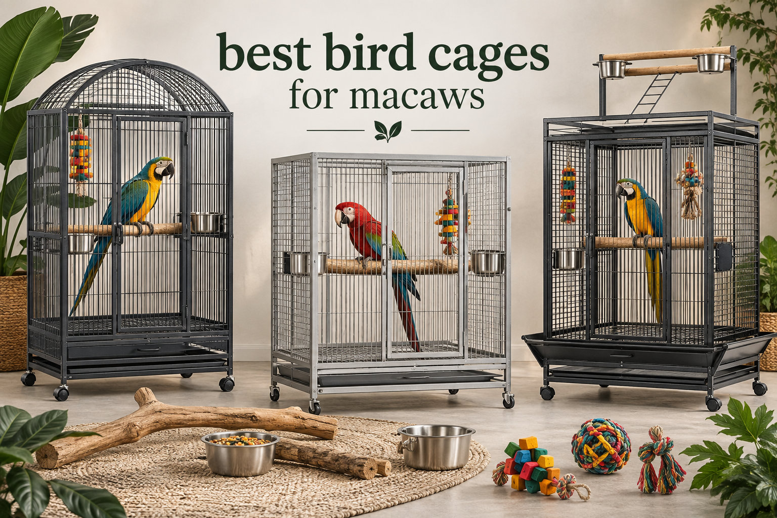 best bird cages for macaws
