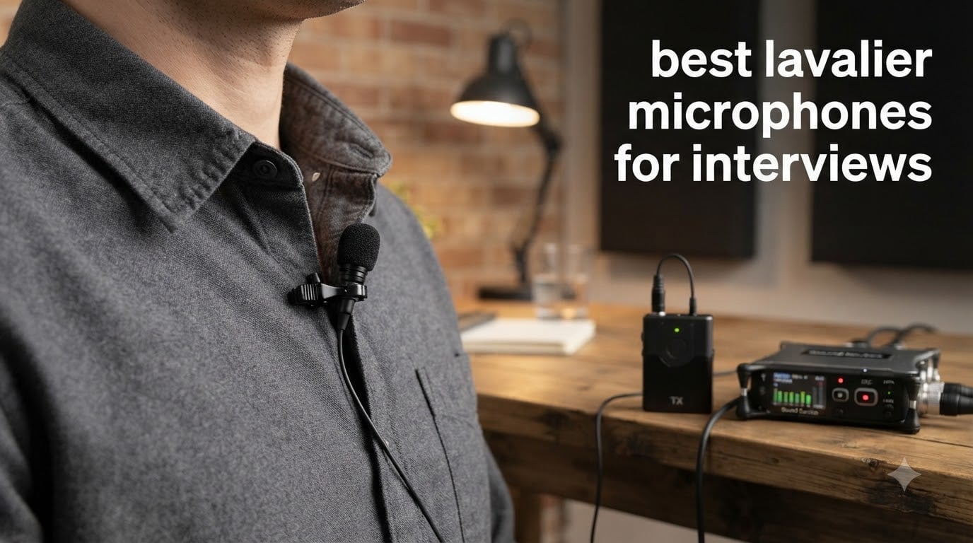 best lavalier microphones for interviews