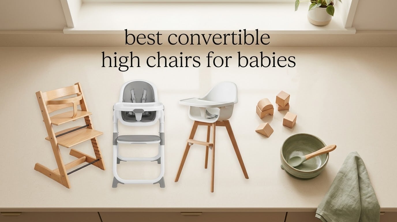 best convertible high chairs for babies