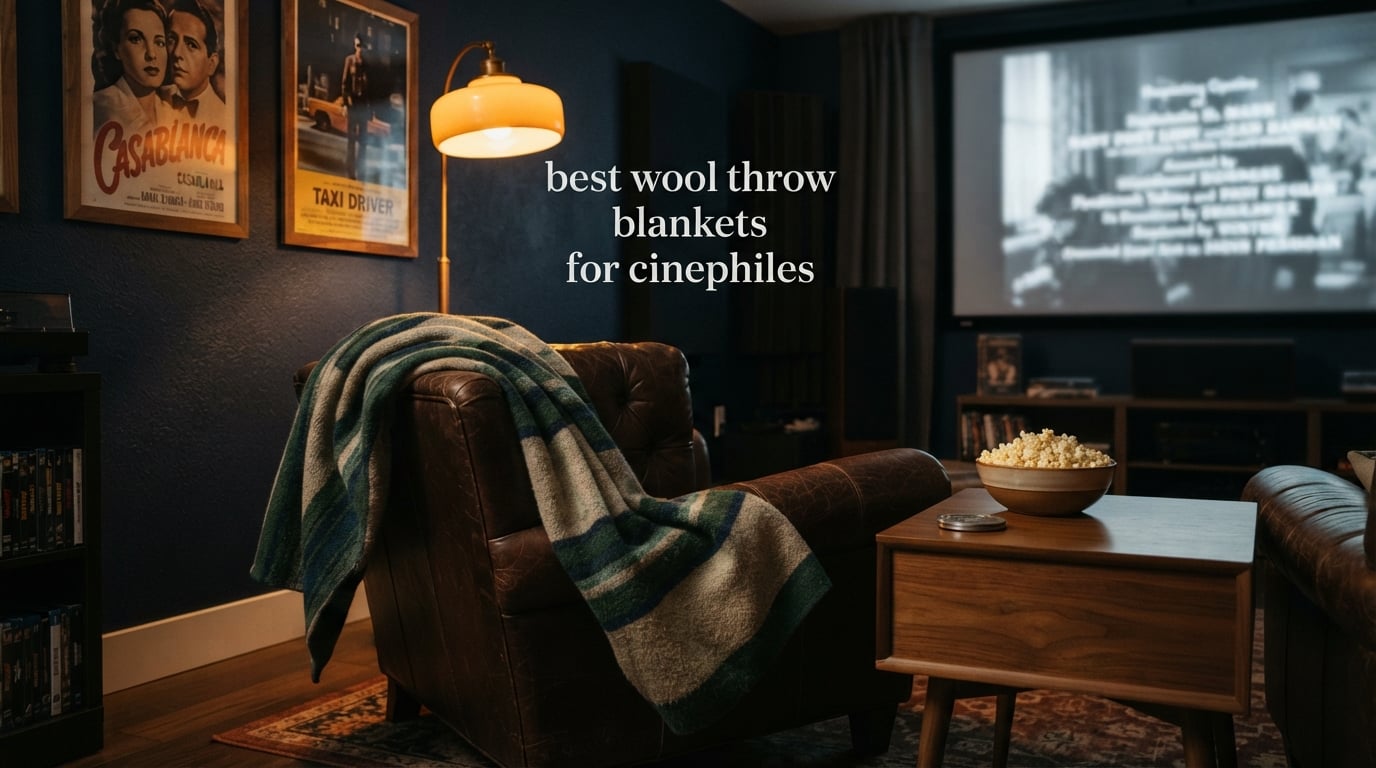 best wool throw blankets for cinephiles