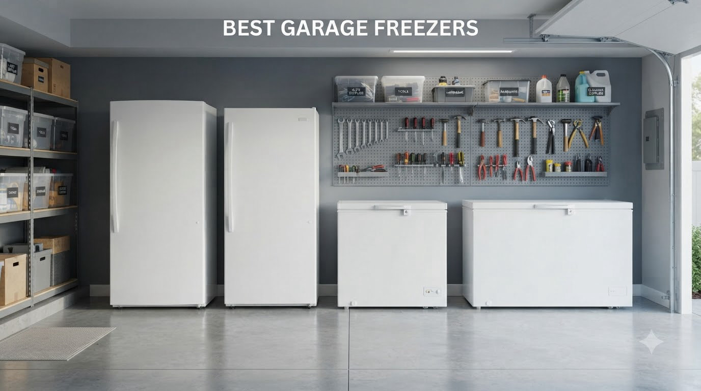 best garage freezers
