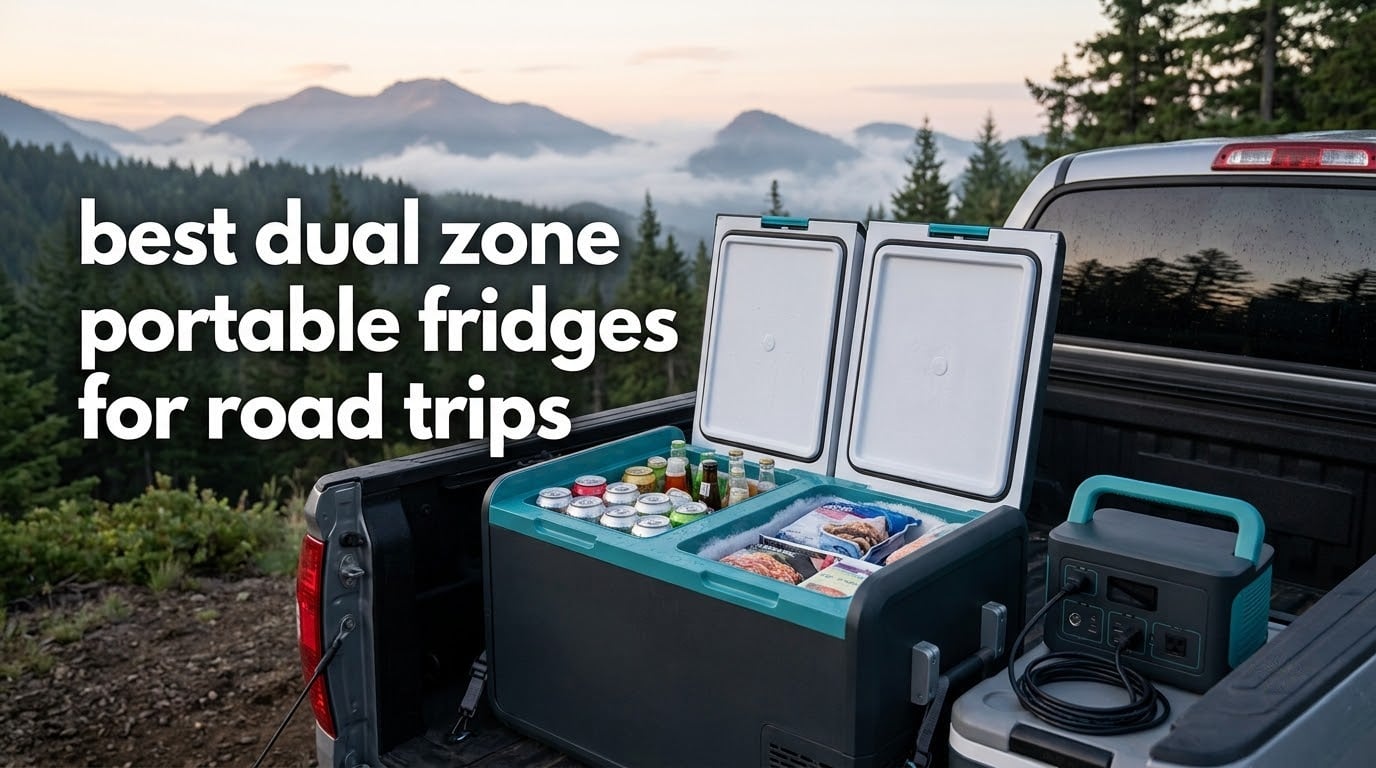 best dual zone portable fridges for road trips
