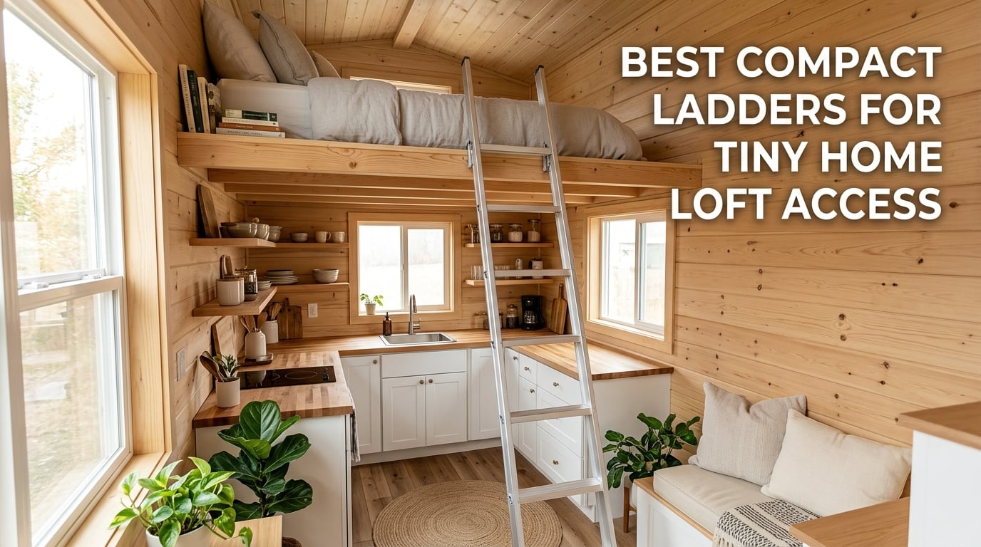 best compact ladders for tiny home loft access