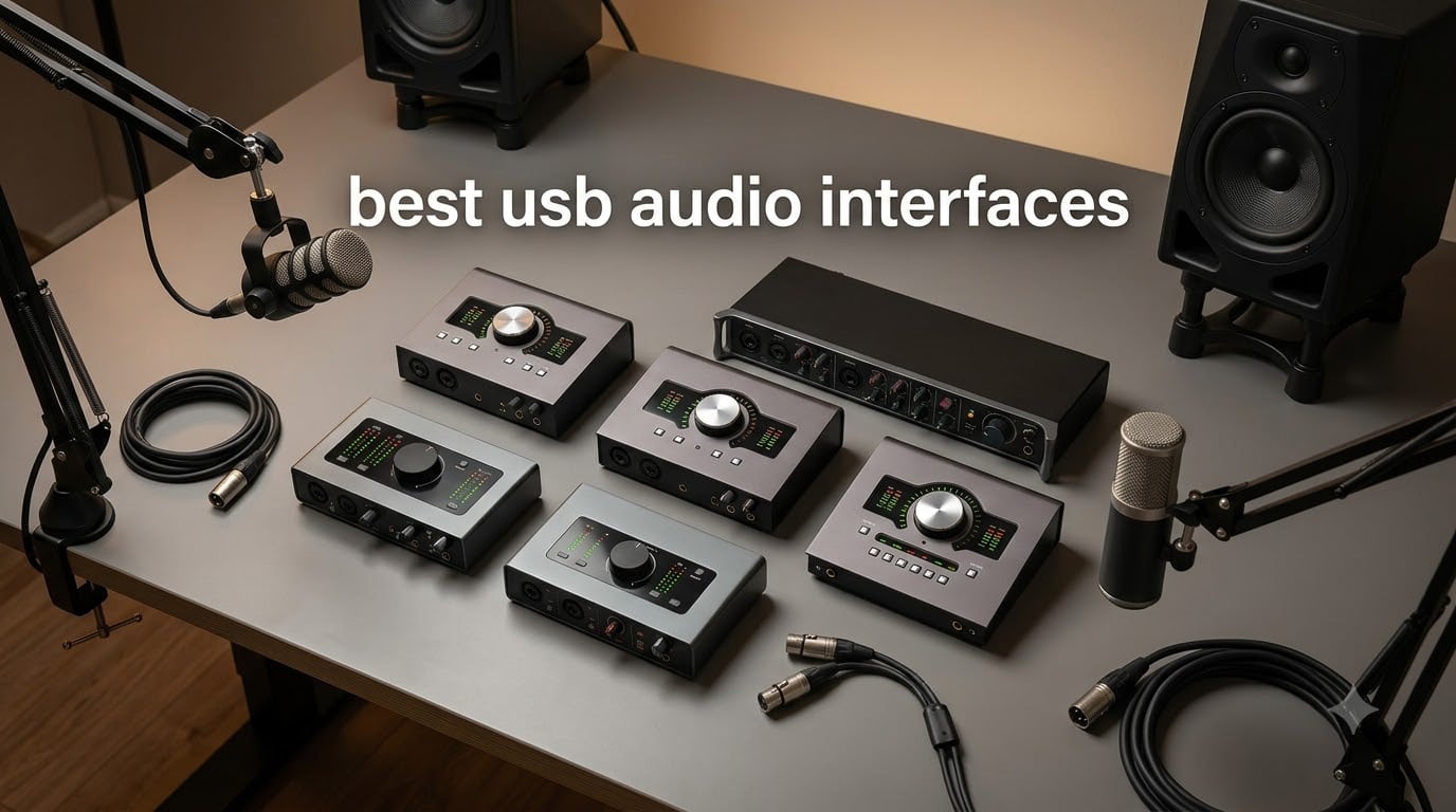 best usb audio interfaces