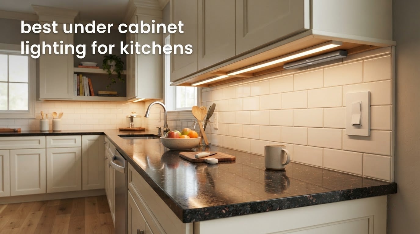 best under cabinet lighting for kitchens