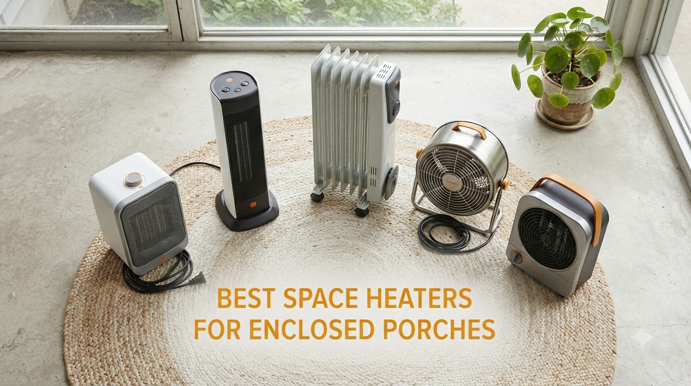 best space heaters for enclosed porches