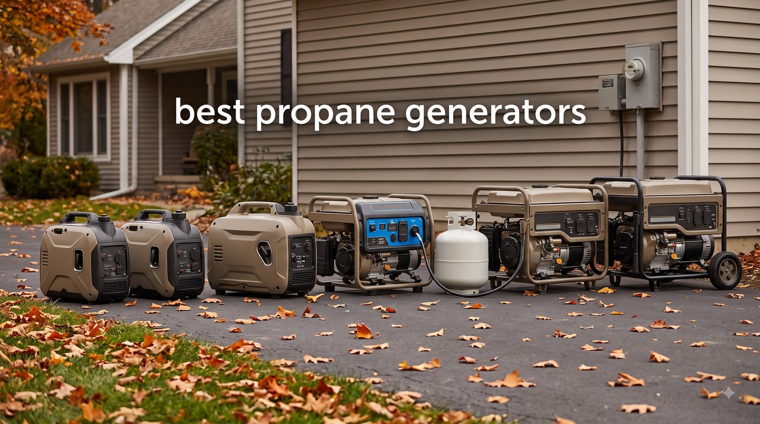 best propane generators