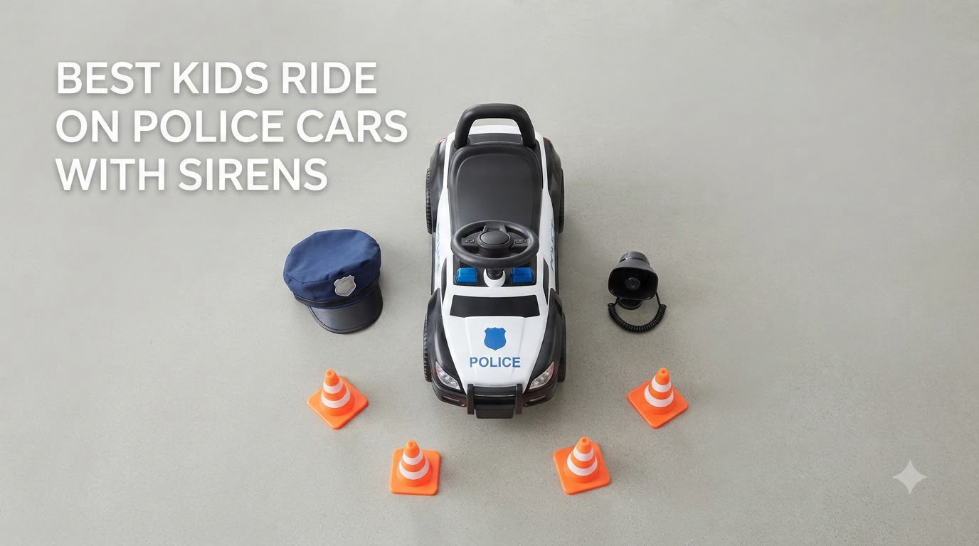 best kids ride on police cars with sirens