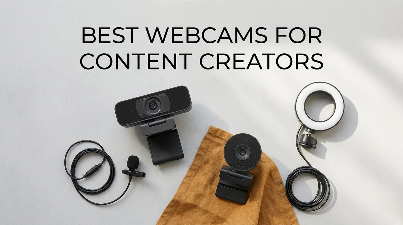best webcams for content creators