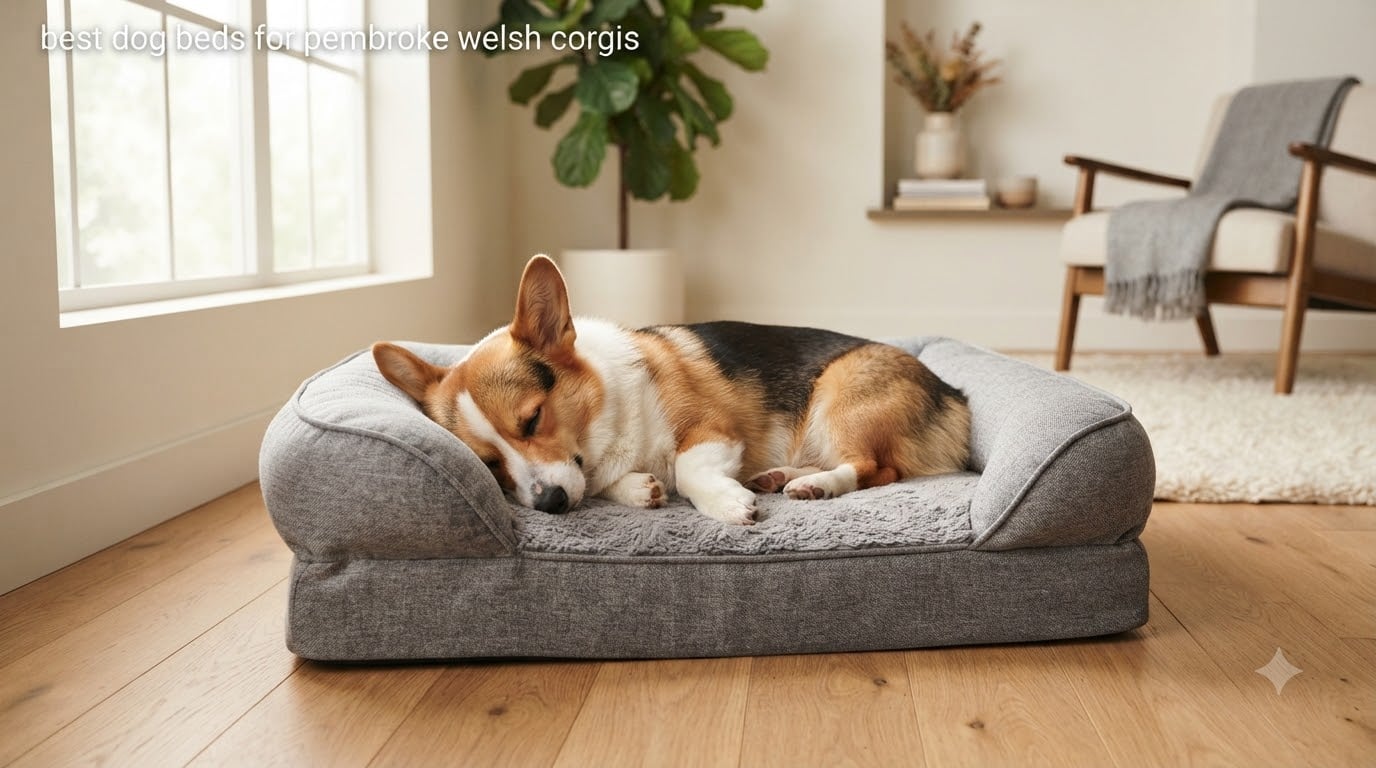 best dog beds for pembroke welsh corgis