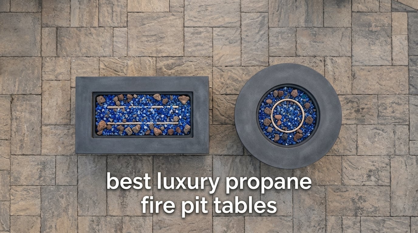 best luxury propane fire pit tables