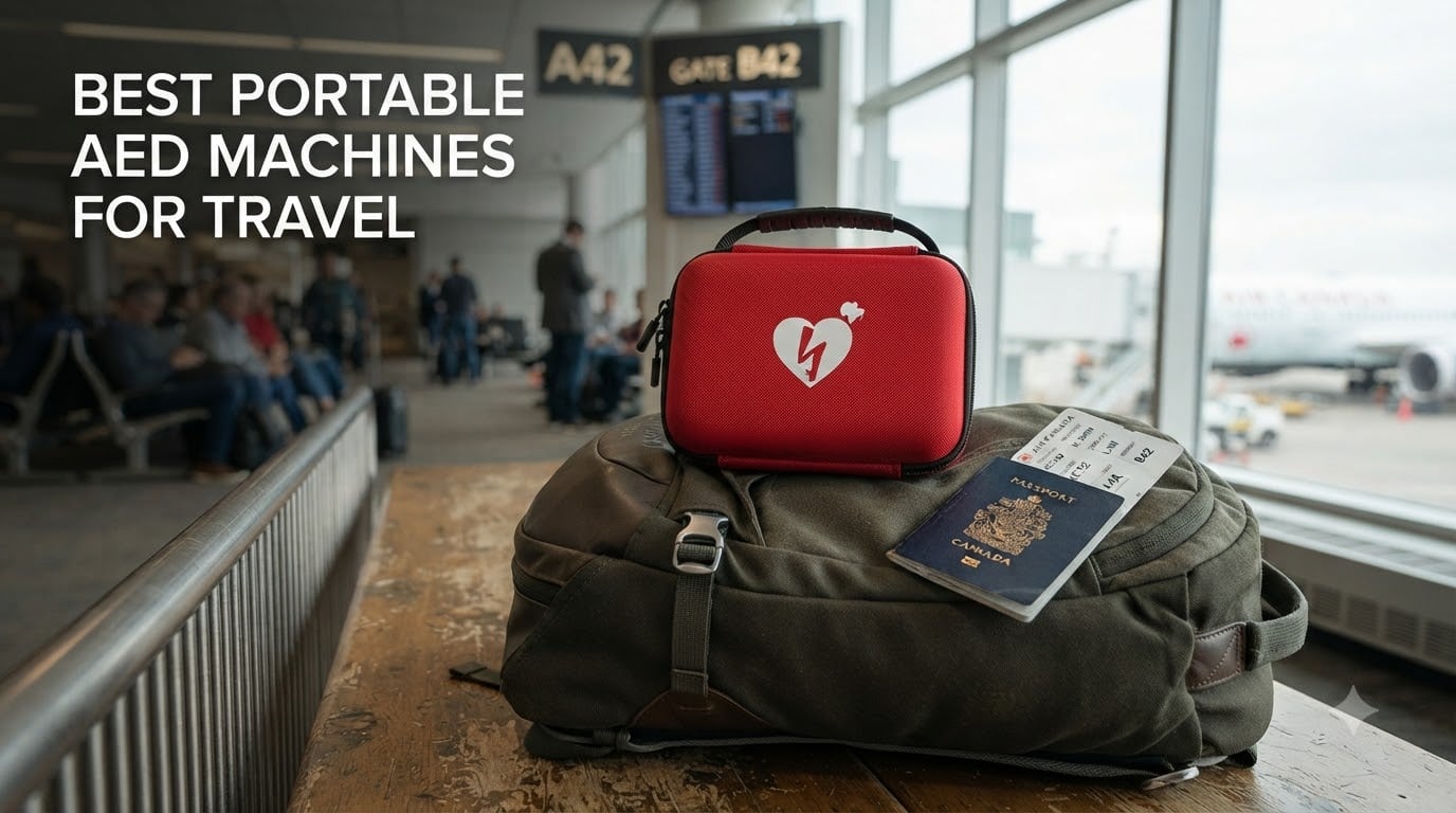 best portable aed machines for travel