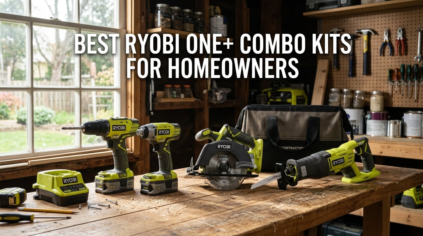 best ryobi one+ combo kits for homeowners