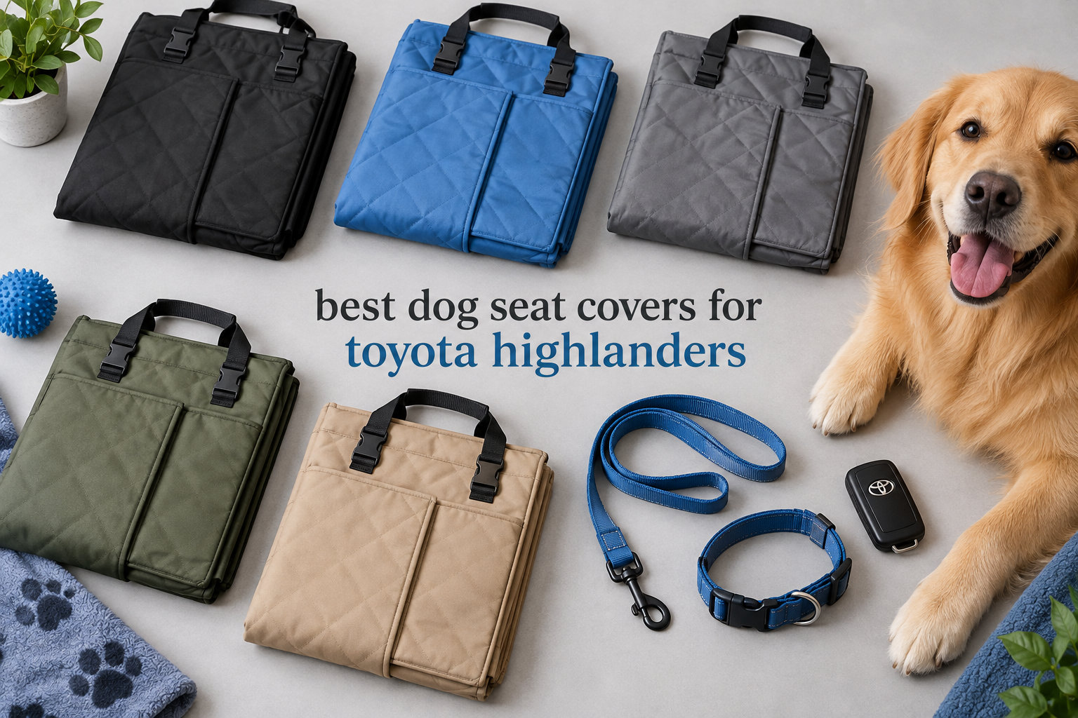 best dog seat covers for toyota highlanders