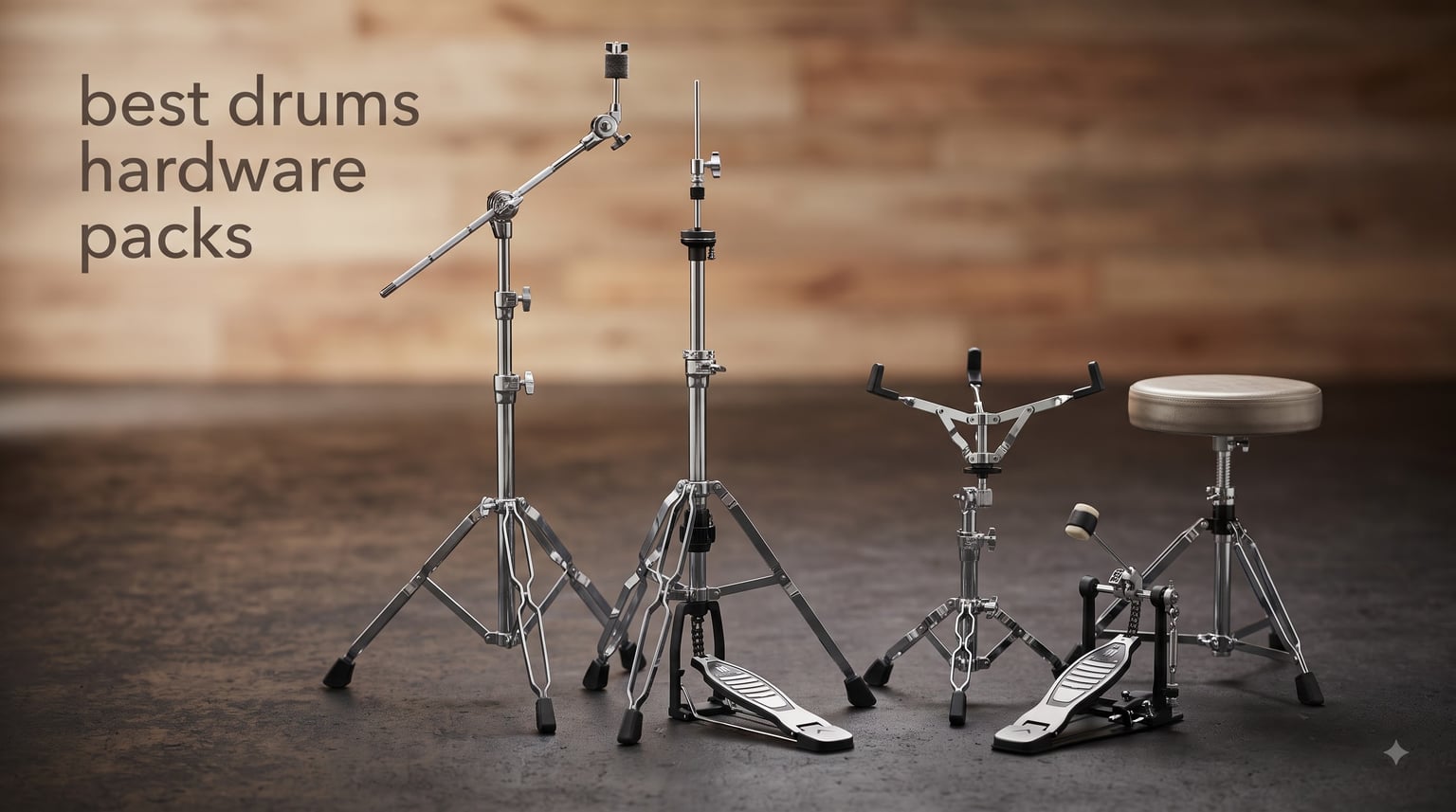 best drums hardware packs